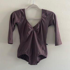 Purple lucky Leo leotard